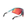 Imagine 3/6 - OCHELARI DEFENDER EMERALD WHITE-RED FLUO BUMPERS/MULTILASER RED