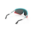 Imagine 5/6 - OCHELARI DEFENDER EMERALD WHITE-RED FLUO BUMPERS/MULTILASER RED