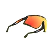 Imagine 3/7 - OCHELARI DEFENDER BLACK ORANGE STRIPES-OLIVE BUMPERS/MULTILASER ORANGE