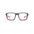 Imagine 3/6 - OCHELARI PULSE 54 BLACK MATT-RED/DEMO