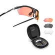 Imagine 7/7 - OCHELARI RYDON SHOOTING BLACK RACING RED+4 LENTILE