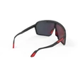 Imagine 5/6 - OCHELARI SPINSHIELD BLACK/MULTILASER RED