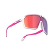 Imagine 3/6 - OCHELARI SPINSHIELD WHITE-PINK FLUO/MULTILASER RED