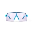 Imagine 2/6 - OCHELARI SPINSHIELD PRO UTMB AZUR/IMPACTX2 PHOTOCHROMIC LASER PURPLE