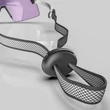 Imagine 7/8 - OCHELARI TURBOLENCE NAVY BLUE/POLAR 3FX HDR MULTILASER BLUE +ELASTIC CORD +INTERFACE