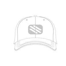 SAPCA LOGO CAP WHITE