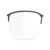 RX DIRECT CLIP INKAS XL HALF RIM LIGHT GUN/SHAPE B (52/45 MM)