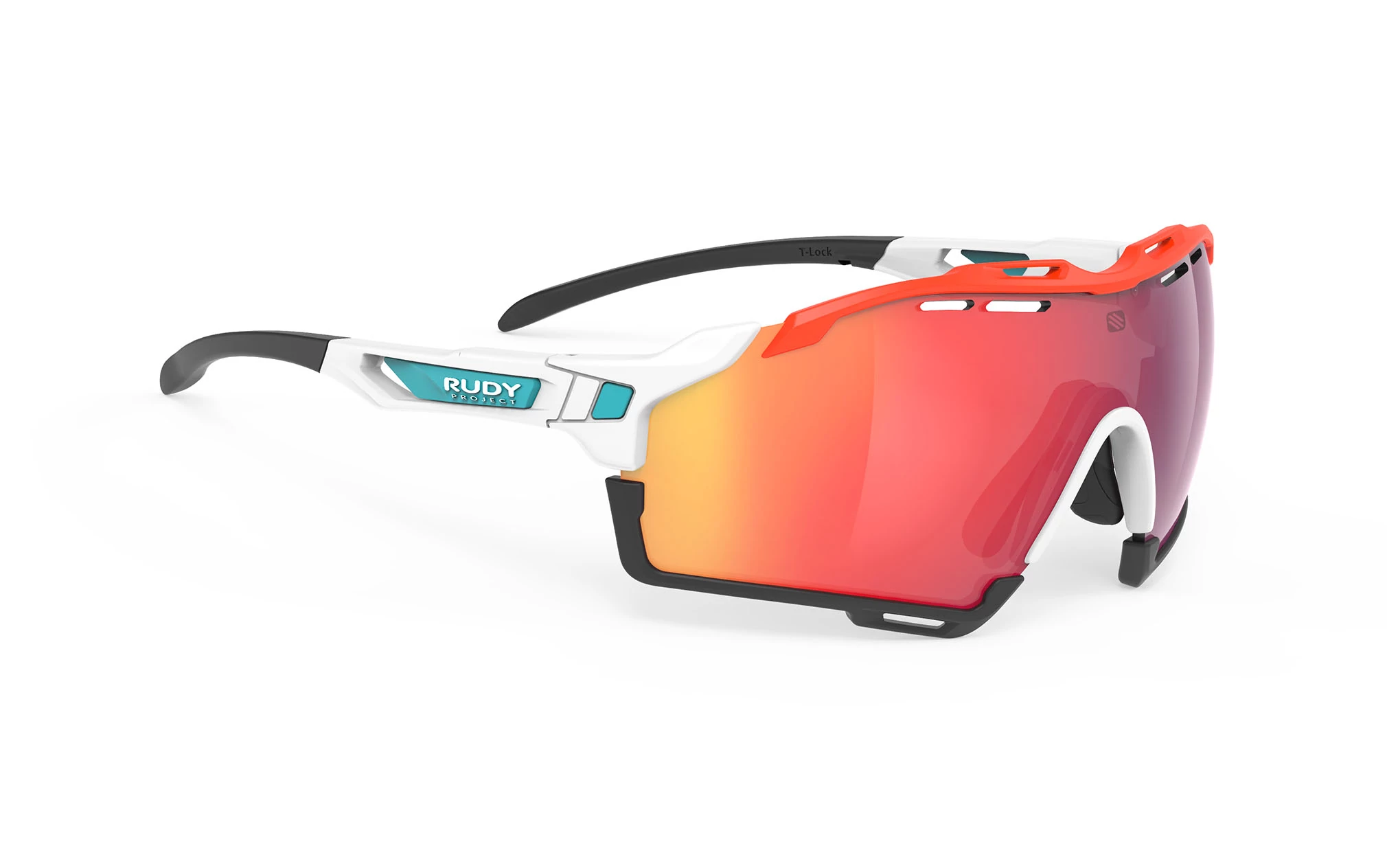OCHELARI CUTLINE WHITE-ORANGE BLACK BUMPERS/MULTILASER RED