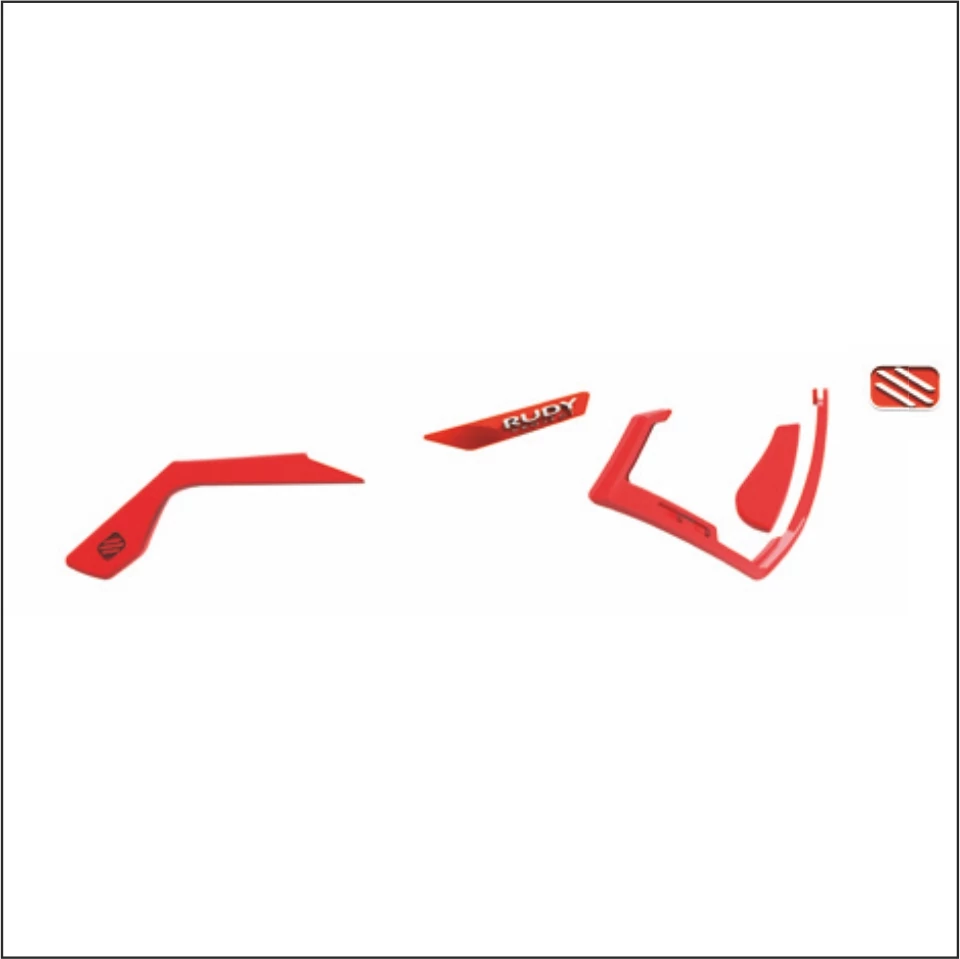 CUSTOM KIT DEFENDER RED FLUO/WHITE