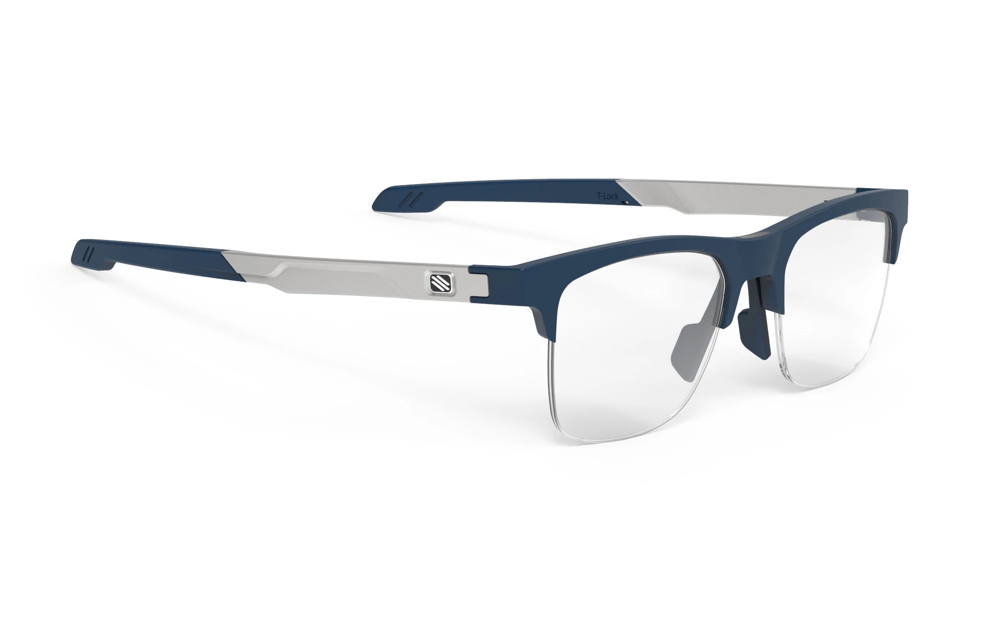 OCHELARI INKAS HALF RIM NAVY BLUE/DEMO LENSES (SHAPE A)