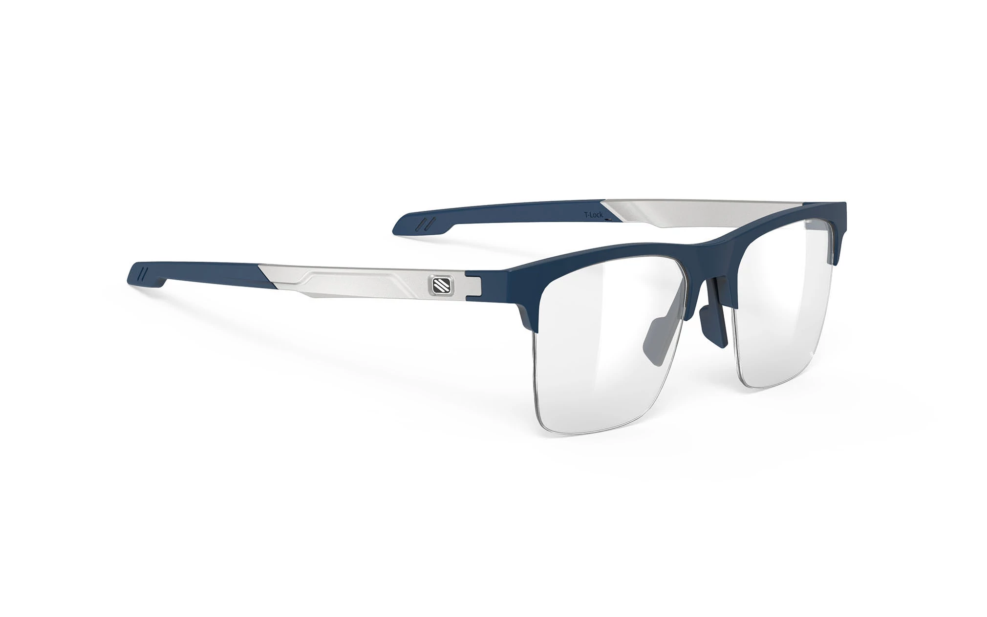 OCHELARI INKAS XL HALF RIM BLUE NAVY/DEMO LENSES (SHAPE A)