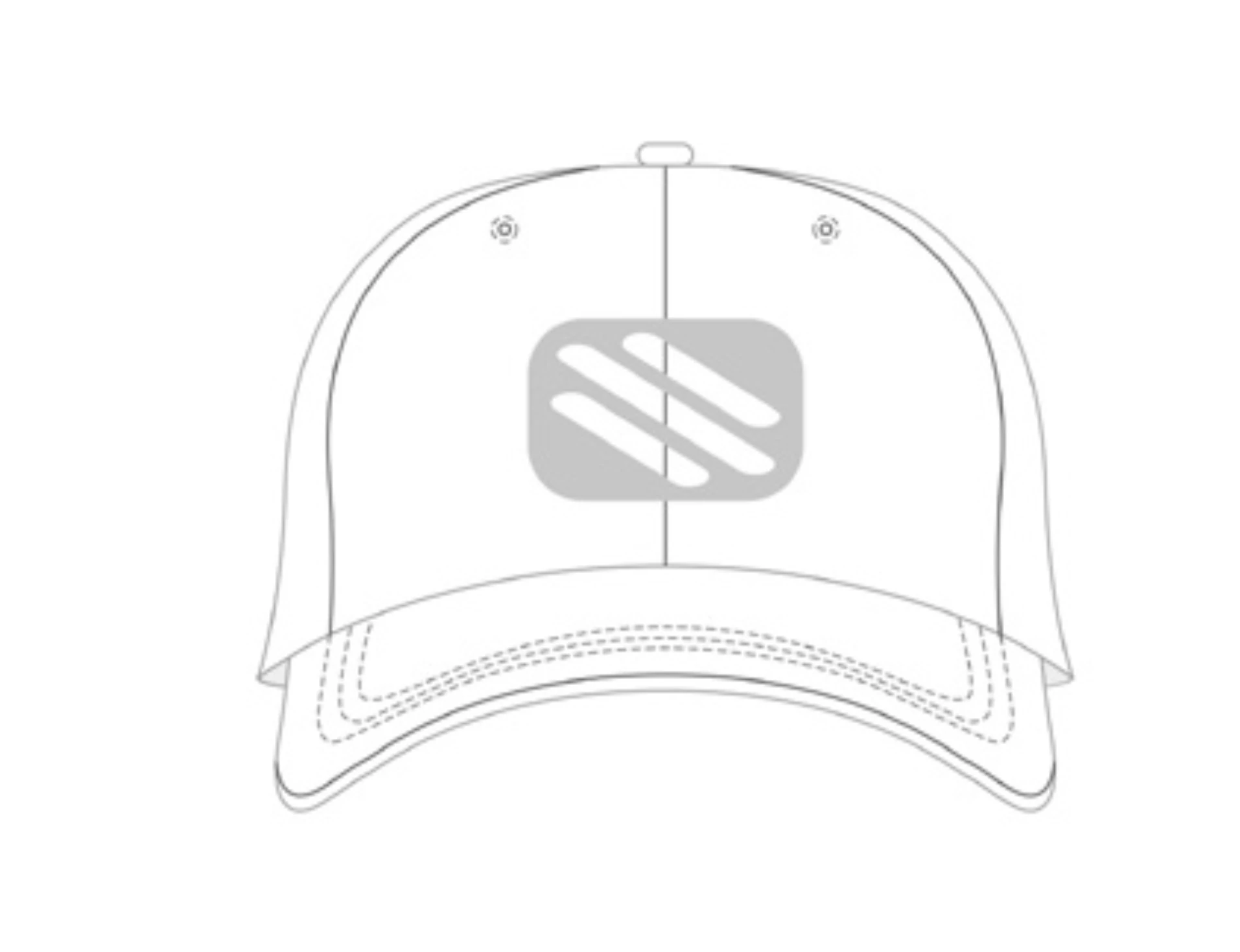 SAPCA LOGO CAP WHITE