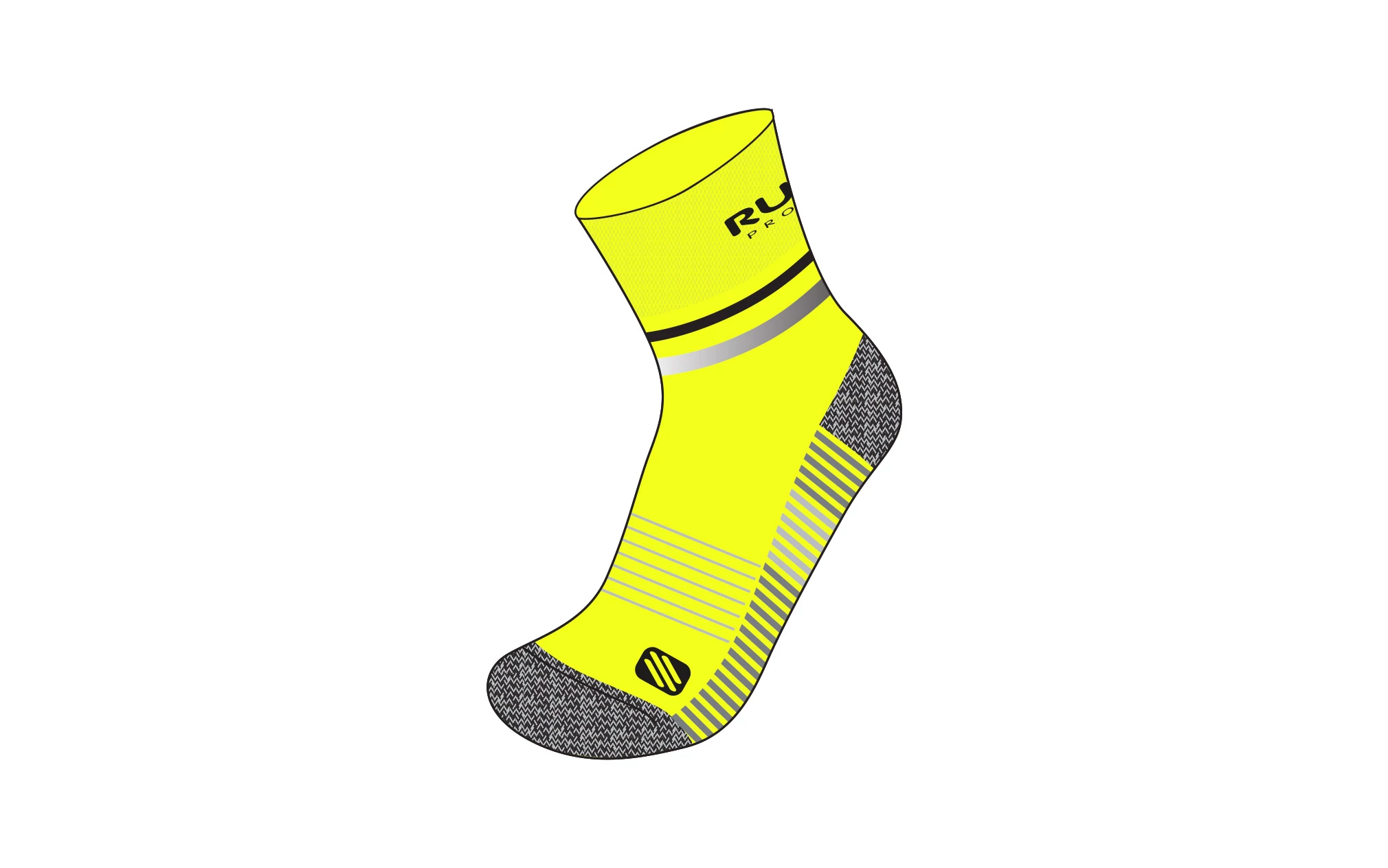 SOSETE HIGHVIZ MEDIUM CUT YELLOW S 36-39
