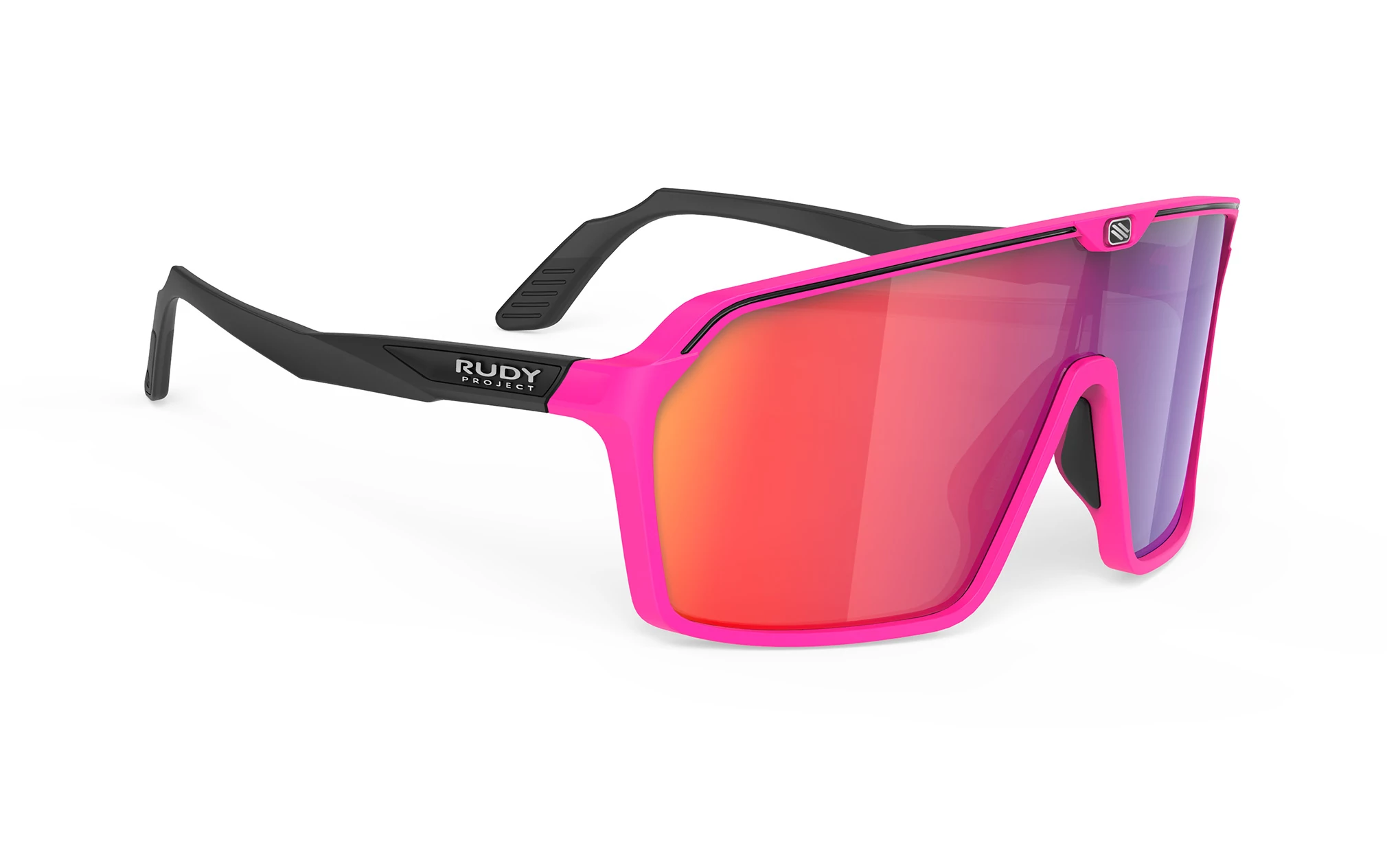 OCHELARI SPINSHIELD PINK FLUO-BLACK/MULTILASER RED